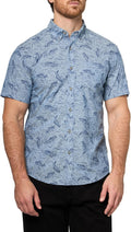 Eddie Bauer Mens Printed Baja Shirt - Classic Lightweight Comfort