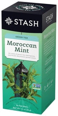 Moroccan Mint Green Tea - 180 Tea Bags Pack of 6 - Refreshing Mint