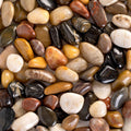 River Stones and Pebbles 20 lbs - Natural Polished Stones