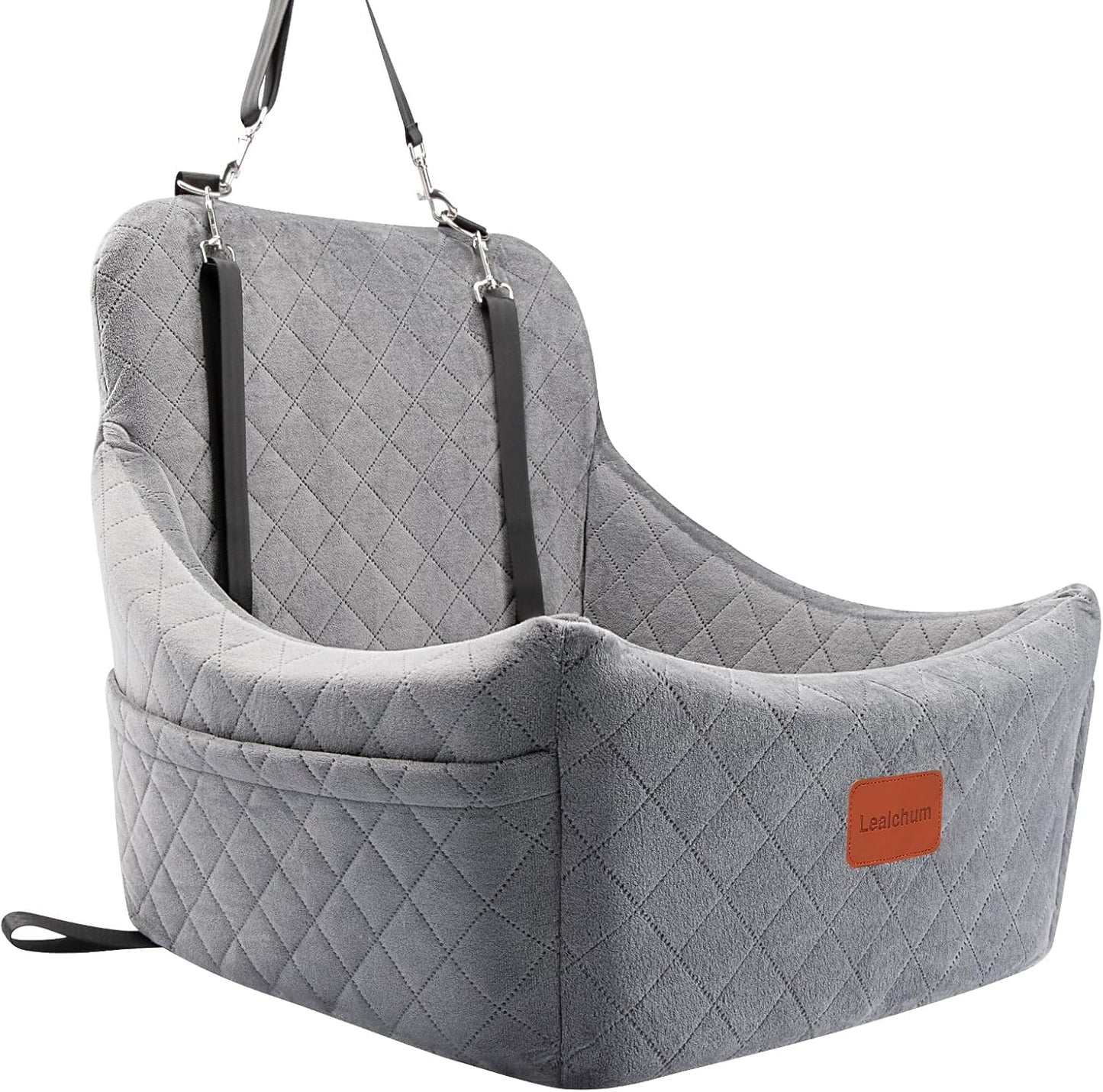 Dog Car Seat for Medium Dogs Up to 35lbs, Fully Detachable