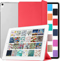 DuraSafe iPad 10.5 Case - Slim Translucent Hard Back (Red)