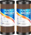 PUREPLUS 10in x 4.5in Whole House Water Filter for Heavy Metals