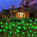 Kohlrabi Solar Halloween Firefly Lights 6 Pack - Swaying Green LED