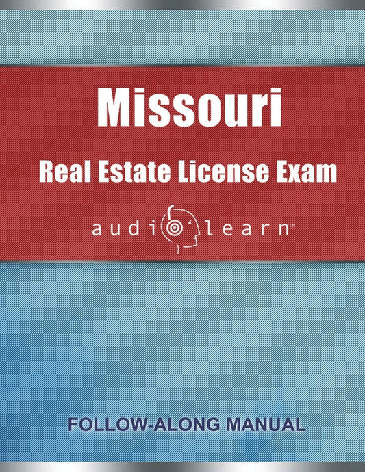 Missouri Real Estate License Exam Audio Review for Success