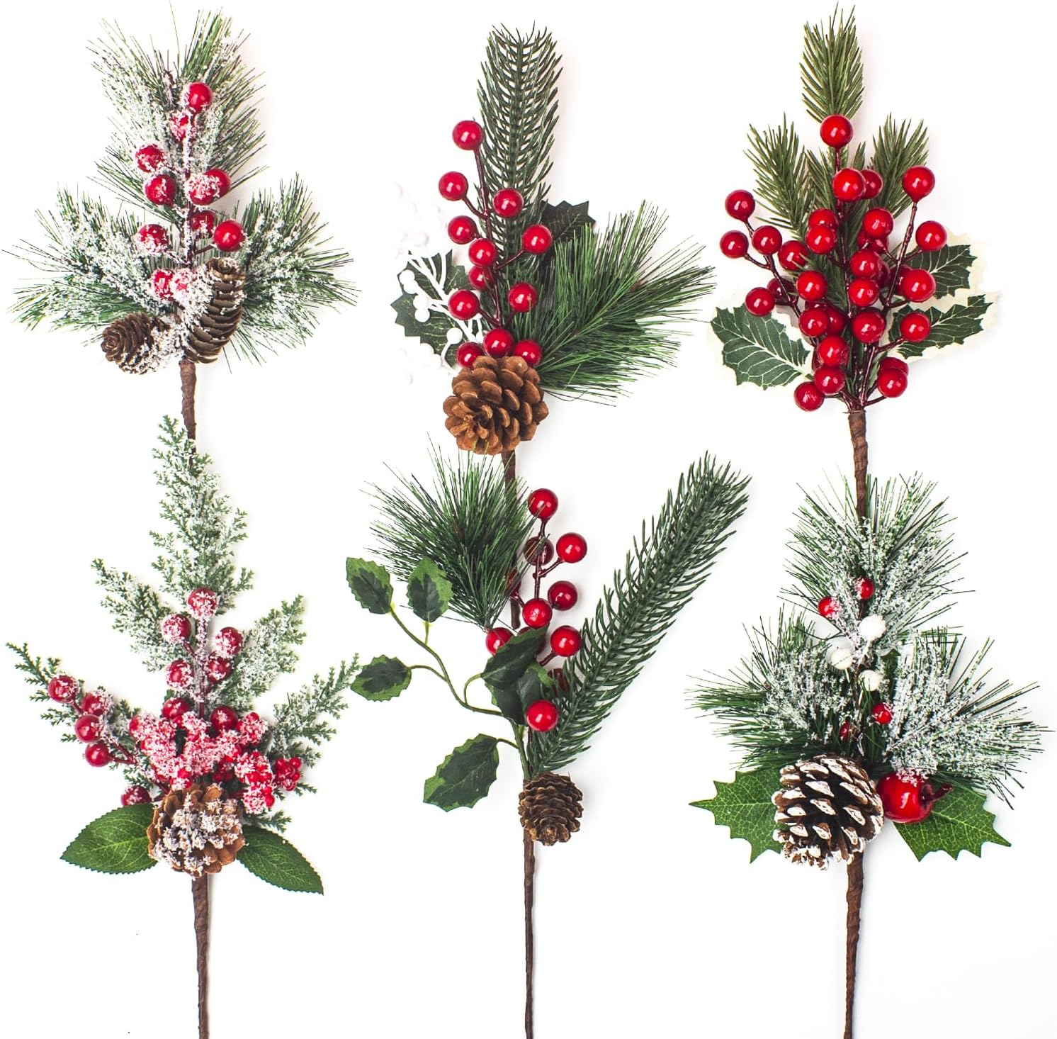 Christmas Tree Picks Set - Festive Decor Boost