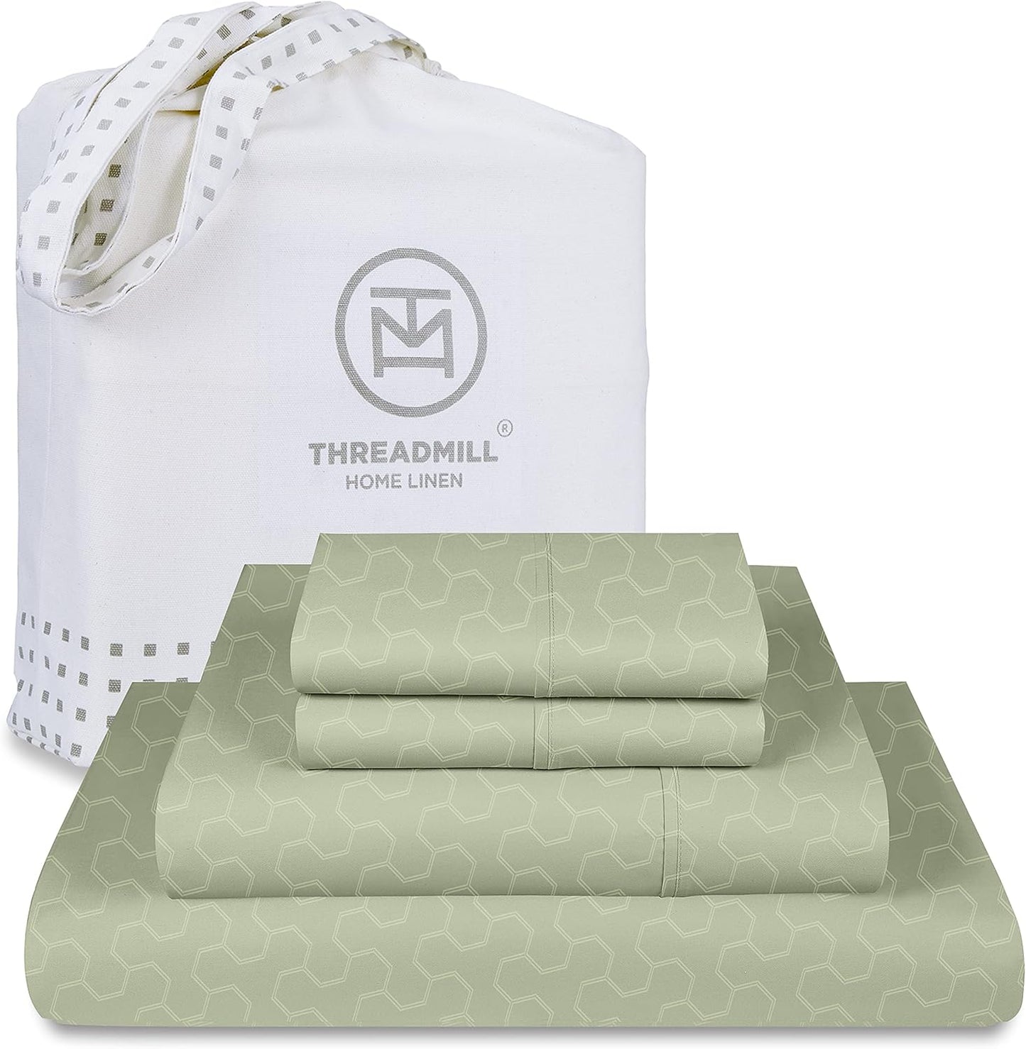 Threadmill 500 Thread Count King Size Luxury Cotton Bed Sheets