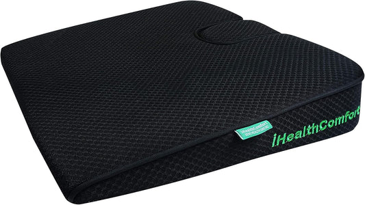 Extra Large Sciatica Seat Cushion for Office and Car Comfort