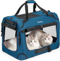 Extra Large Cat Carrier for 2 Cats - Spacious Soft-Sided XL Crate