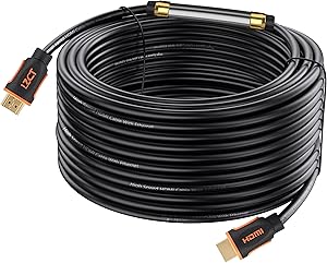LZCT 4K HDMI 2.0 Cable 100FT with Built-in Signal Booster