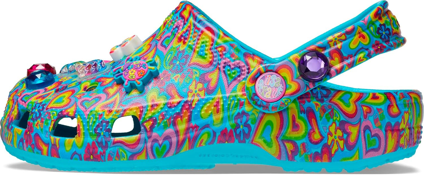 Crocs Unisex-Child Classic Lisa Frank Clogs for Kids and Toddlers