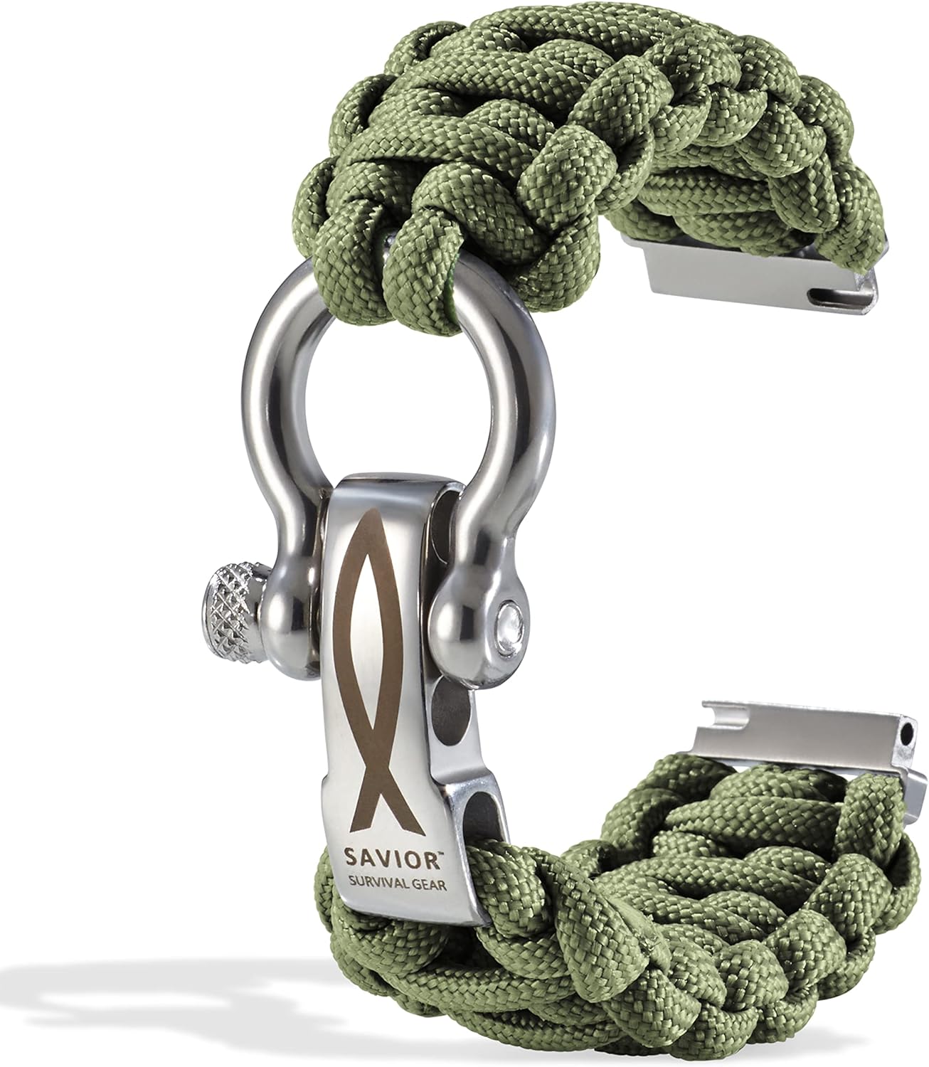 Quick Release 20mm/22mm Paracord Watch Band - Compatible with Galaxy, Fenix 5 - Savior Gear