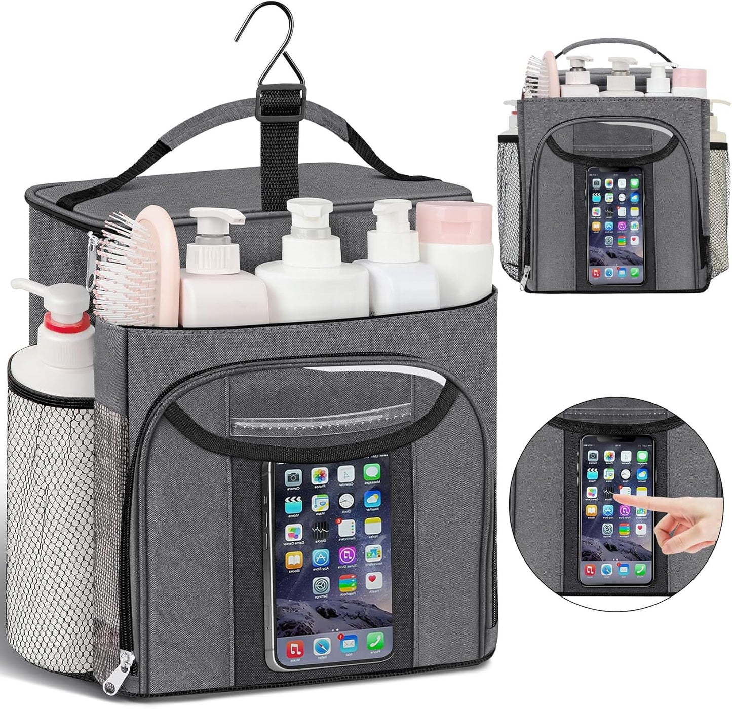 Attmu Large Portable Shower Caddy Dorm - College Must-Have!