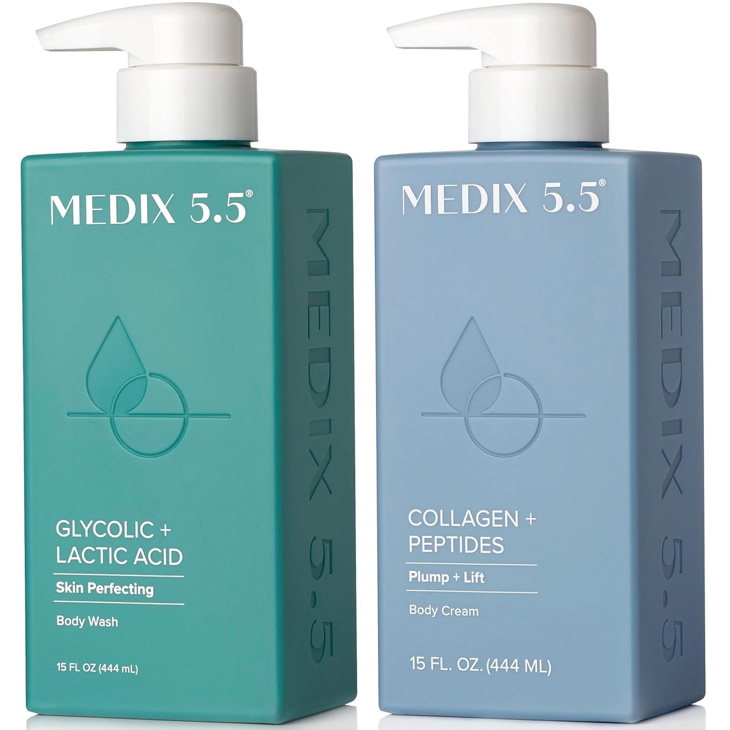 Medix 5.5 Exfoliating AHA Glycolic Acid Face & Body Wash Set
