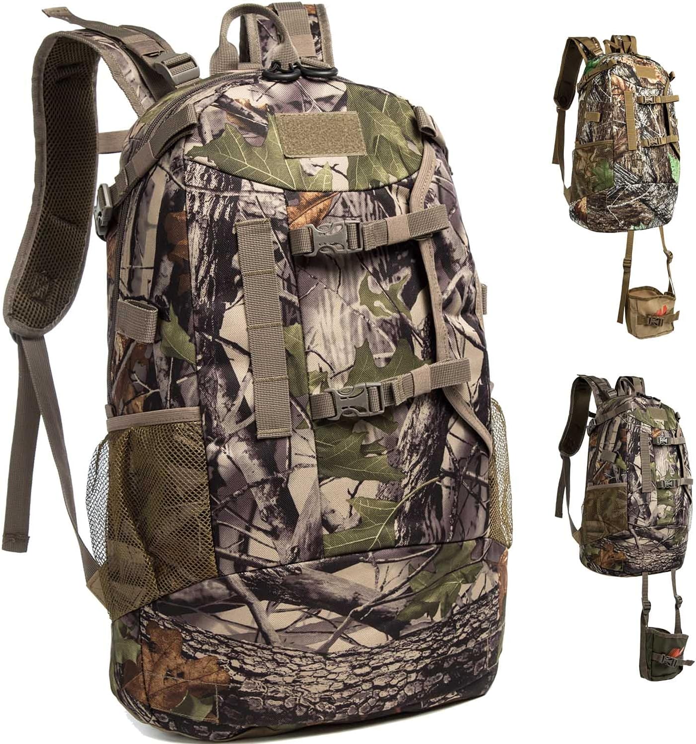 Durable Hunting Backpack with Bow and Rifle Carry System