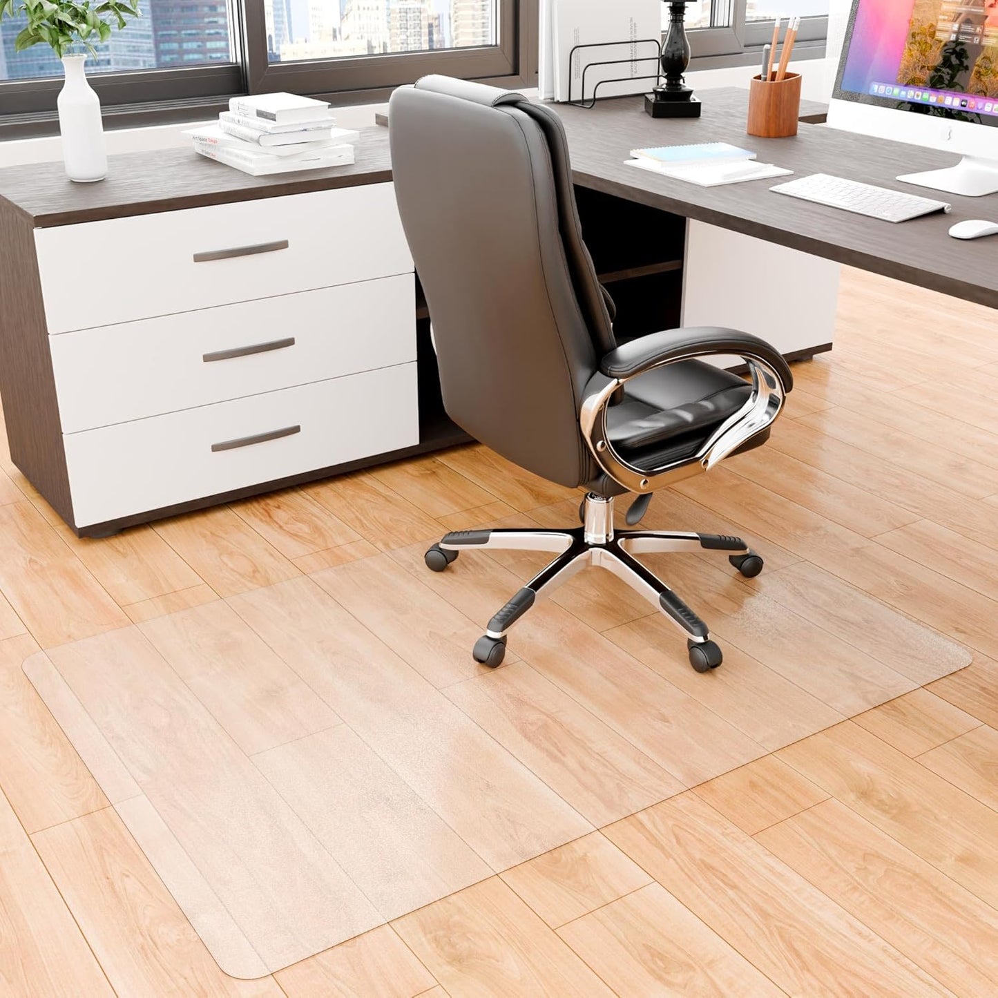 Chair Mat for Hard Floor Protection - Easy Glide Office Mats