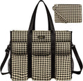 IBFUN Utility Tote Bag with 14/24 Pockets - Organized Teacher Tote
