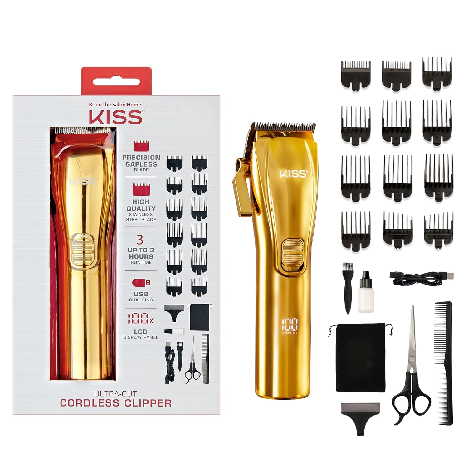 KISS Ultra-Cut Stainless Steel Blade Cordless Clipper Review