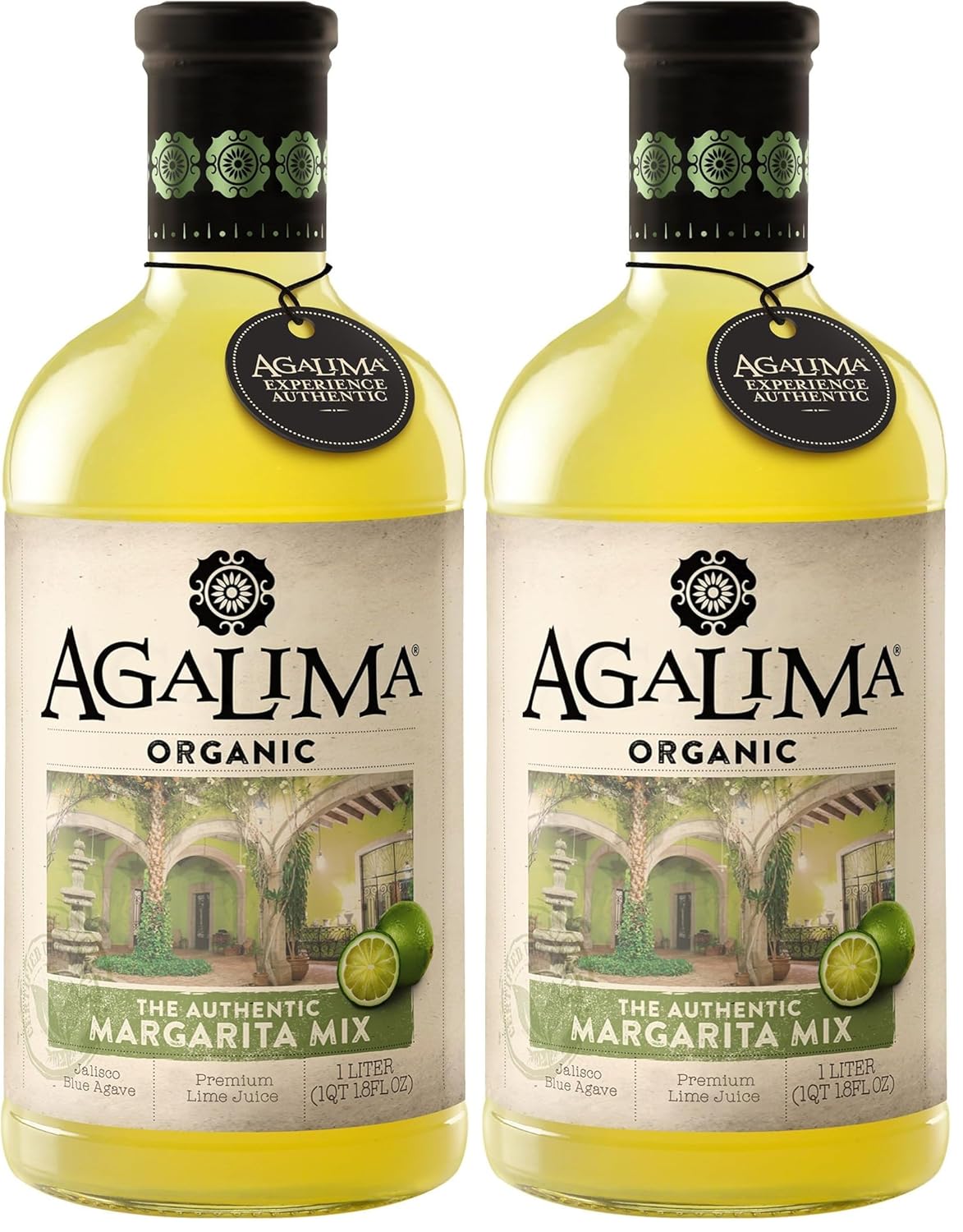 Agalima Organic Authentic Margarita Drink Mix for Refreshing Cocktails