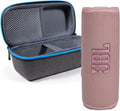 JBL Flip 6 (Pink) + divvi! Hardshell Case (Black) - Portable Bluetooth