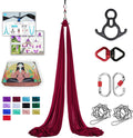 Aerial Silks 11 Yards Aerial Yoga Hammock - Adjustable Home Kit