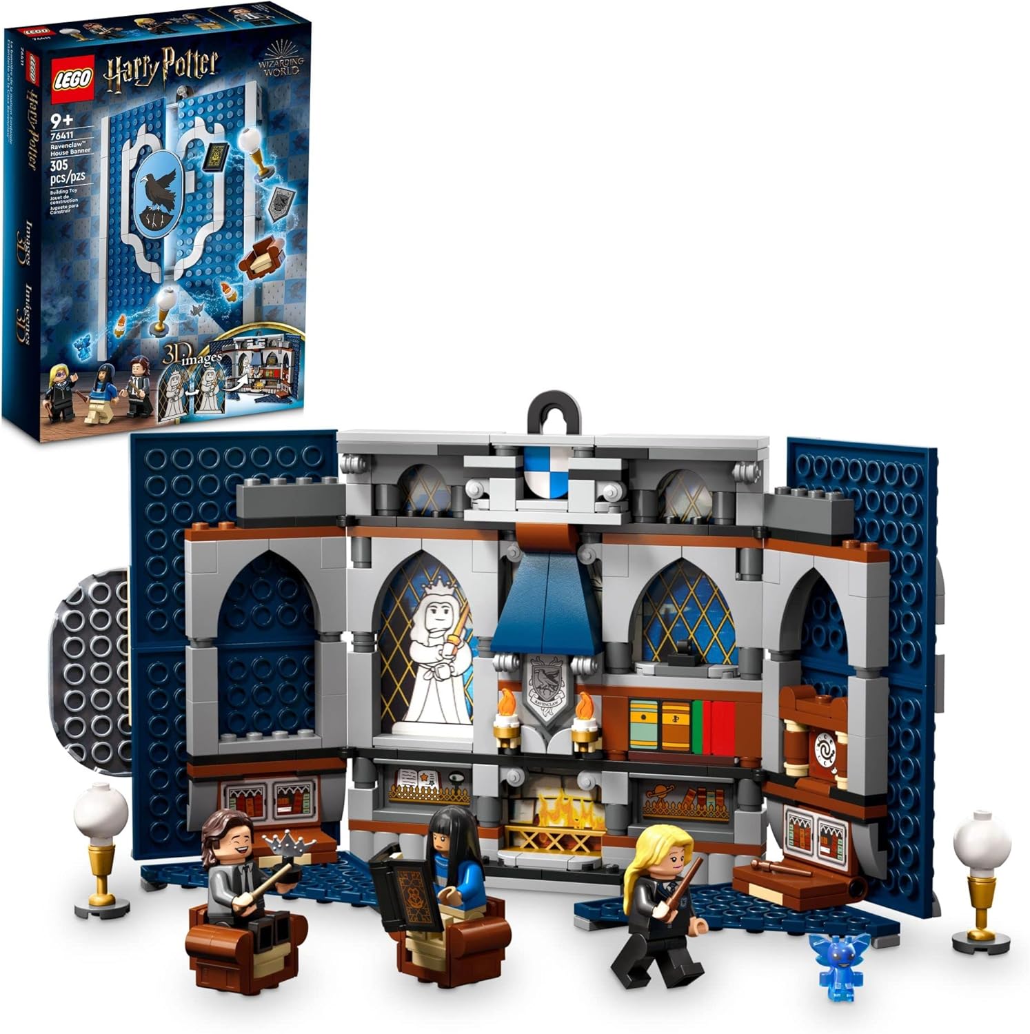 LEGO Harry Potter Ravenclaw House Banner Building Kit for Kids
