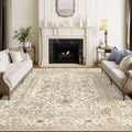 8x10 Area Rugs for Living Room - Washable Stain Resistant Vintage Rug