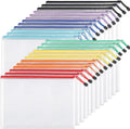 Waterproof A4 Zipper Pouches - Organize School & Office Supplies!