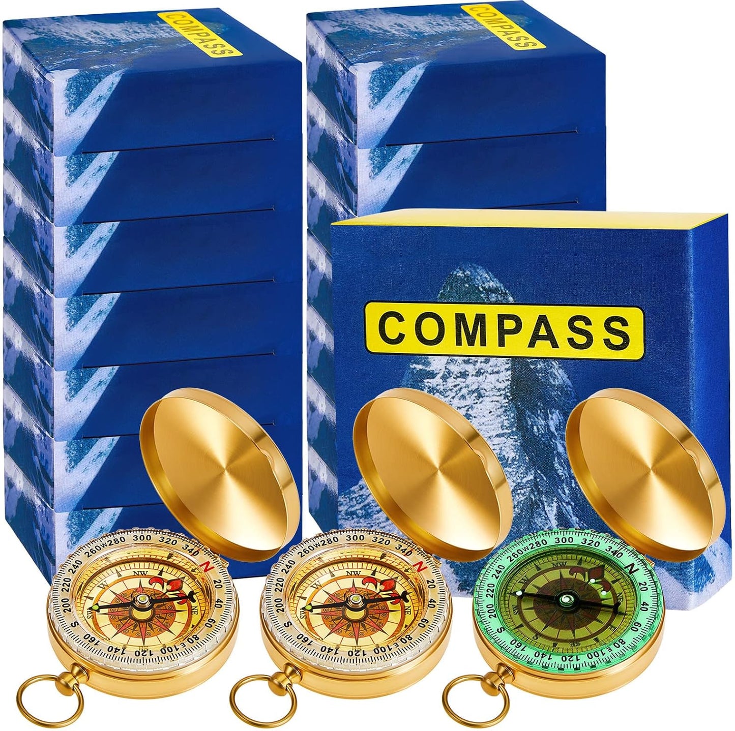 Glow-in-the-Dark Kids Survival Compass