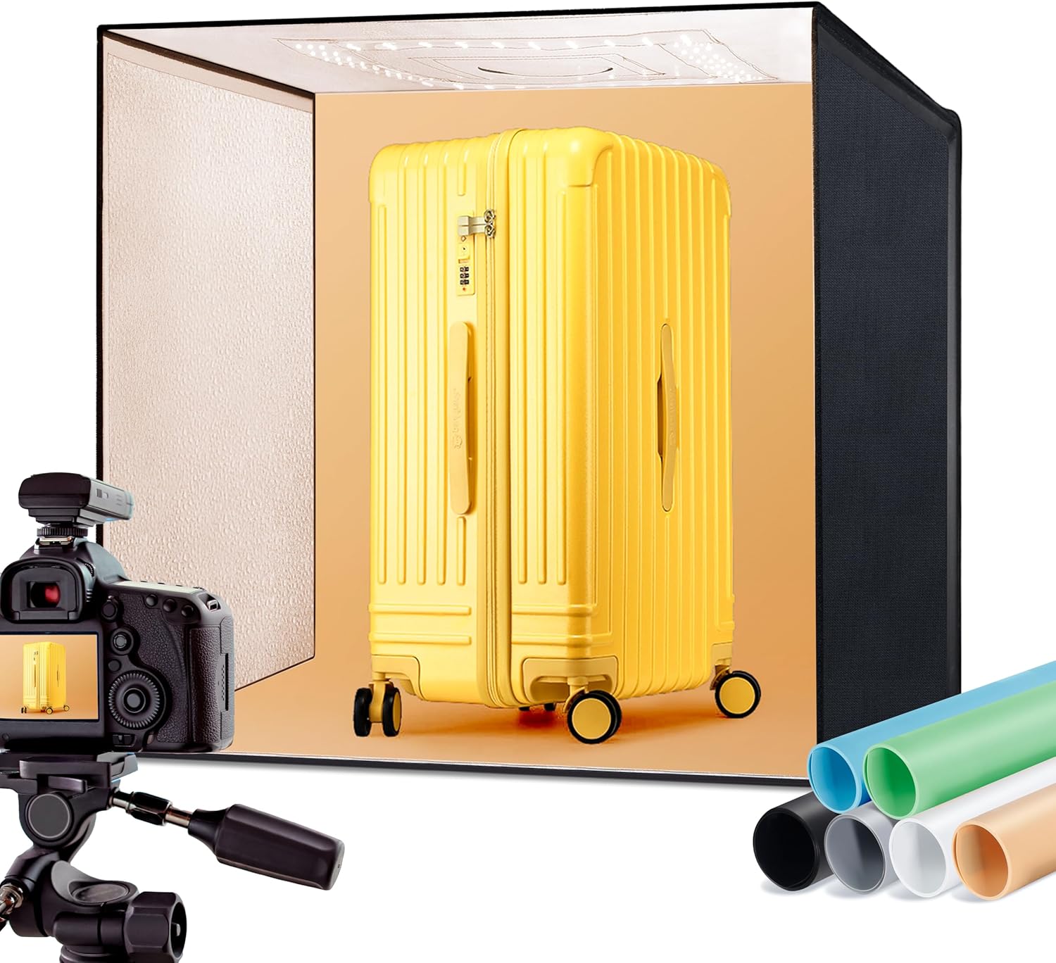 RALENO Photo Studio Light Box for Stunning Product Photography