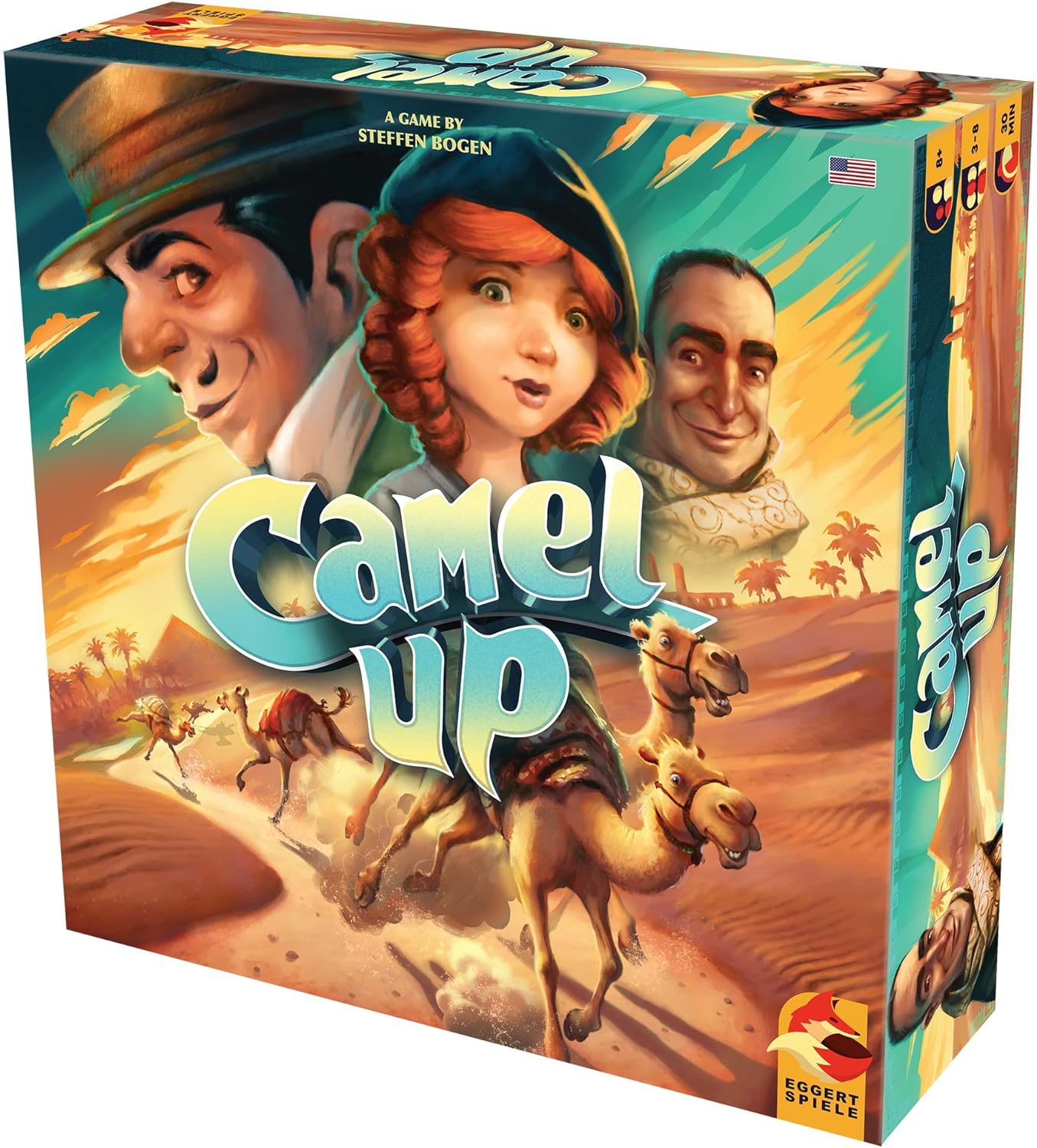Camel Up Second Edition Strategy Dice Game for Family Fun
