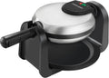 BLACK+DECKER Flip Waffle Maker WM1404S - 4 Belgian Waffles, Even