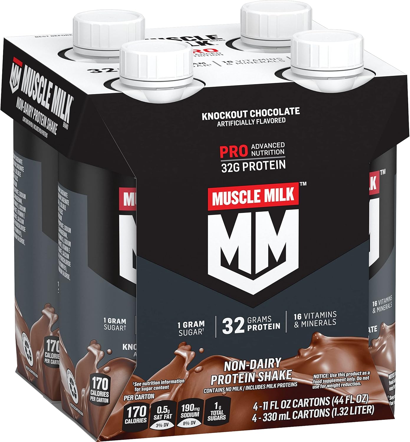 4ct Muscle Milk Pro Shake - Boosts Muscles!