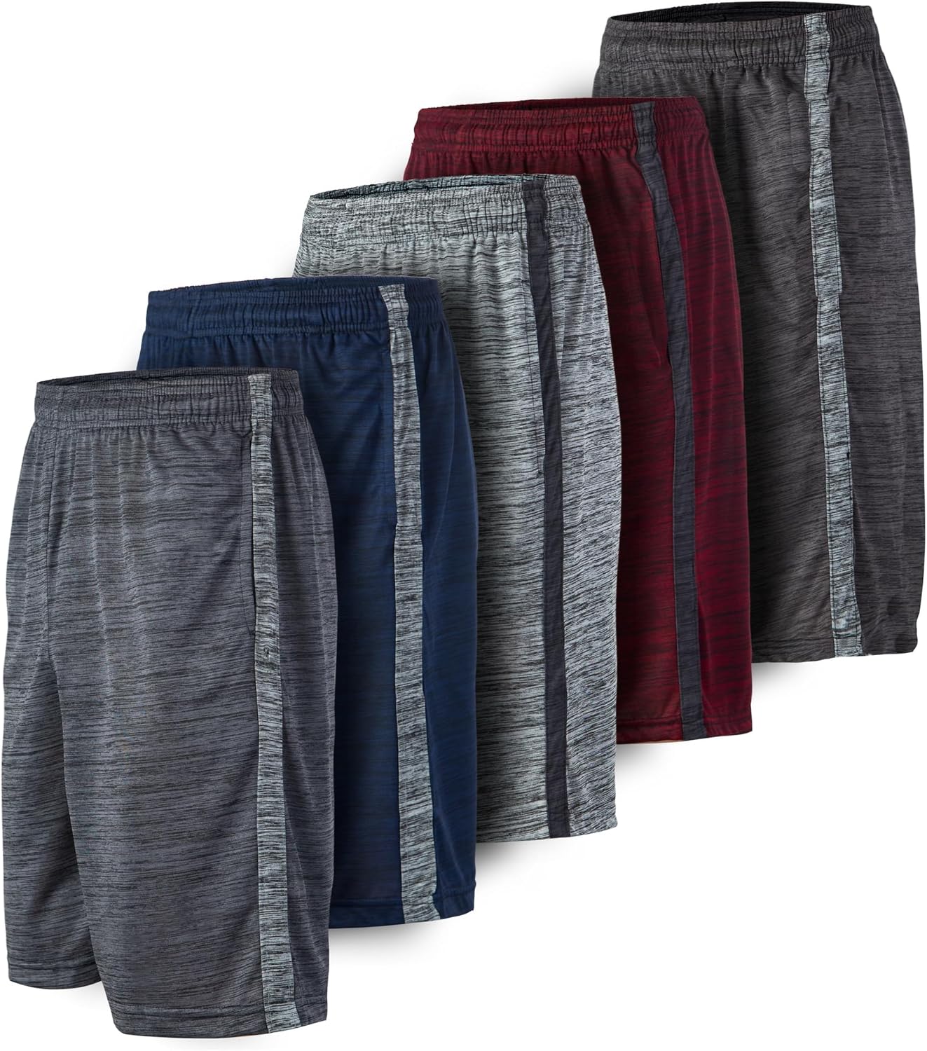 Men's Dry-Fit Athletic Performance Shorts for Active Lifestyle