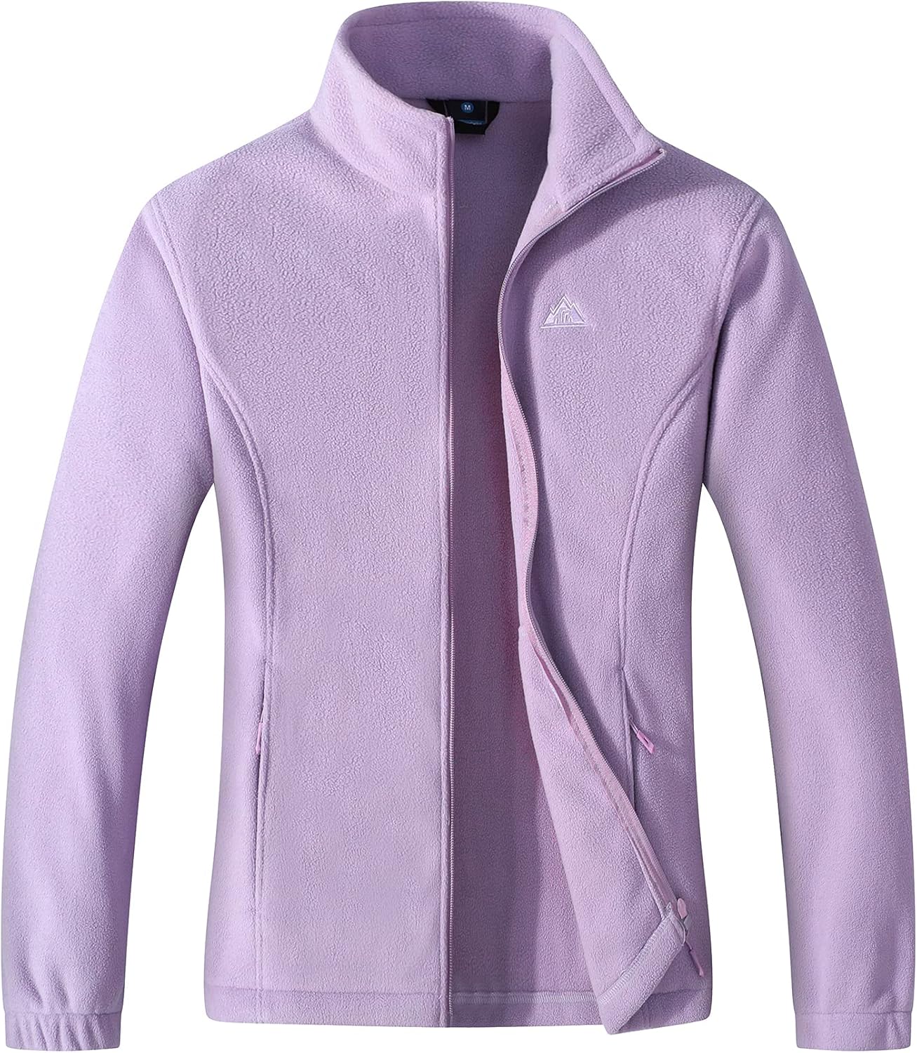 GIMECEN Women's Lightweight Full Zip Soft Polar Fleece Jacket