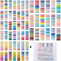 ReliThick 12000 Sticky Tabs for Books - Multicolor Annotation Tabs