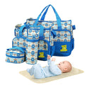 Moclever Diaper Bag Tote Set 5PCS - Complete Maternity Organizer