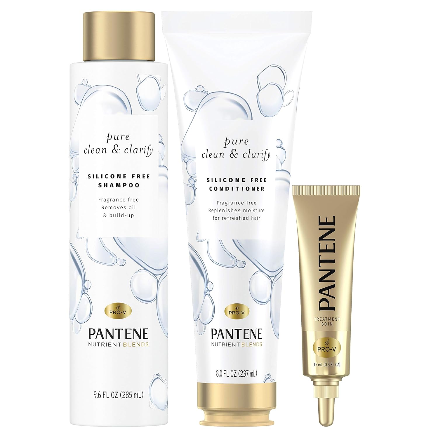 Pantene Pure Clean Set + Hair Mask - Silicone Free!