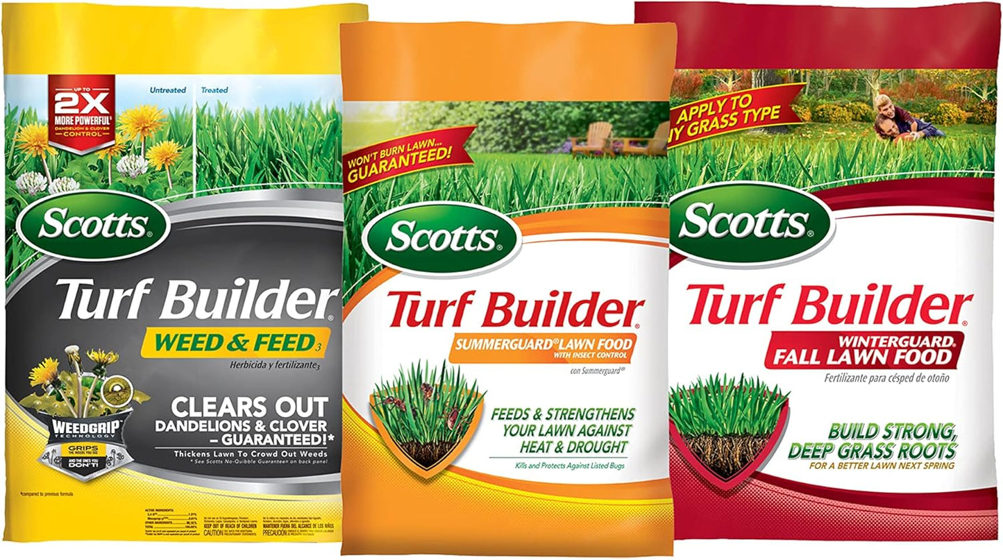 Scotts Turf Builder 3-Part Plan for Small Northern Yards Care