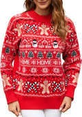Ugly Christmas Sweater for Women - Comfortable Festive Pullover