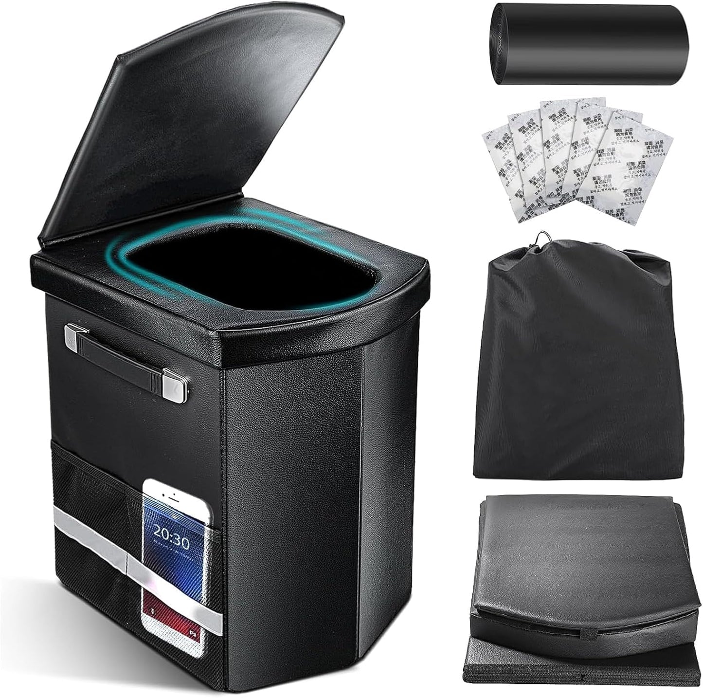 2025 Upgraded XL Portable Toilet for Camping and Travel Needs