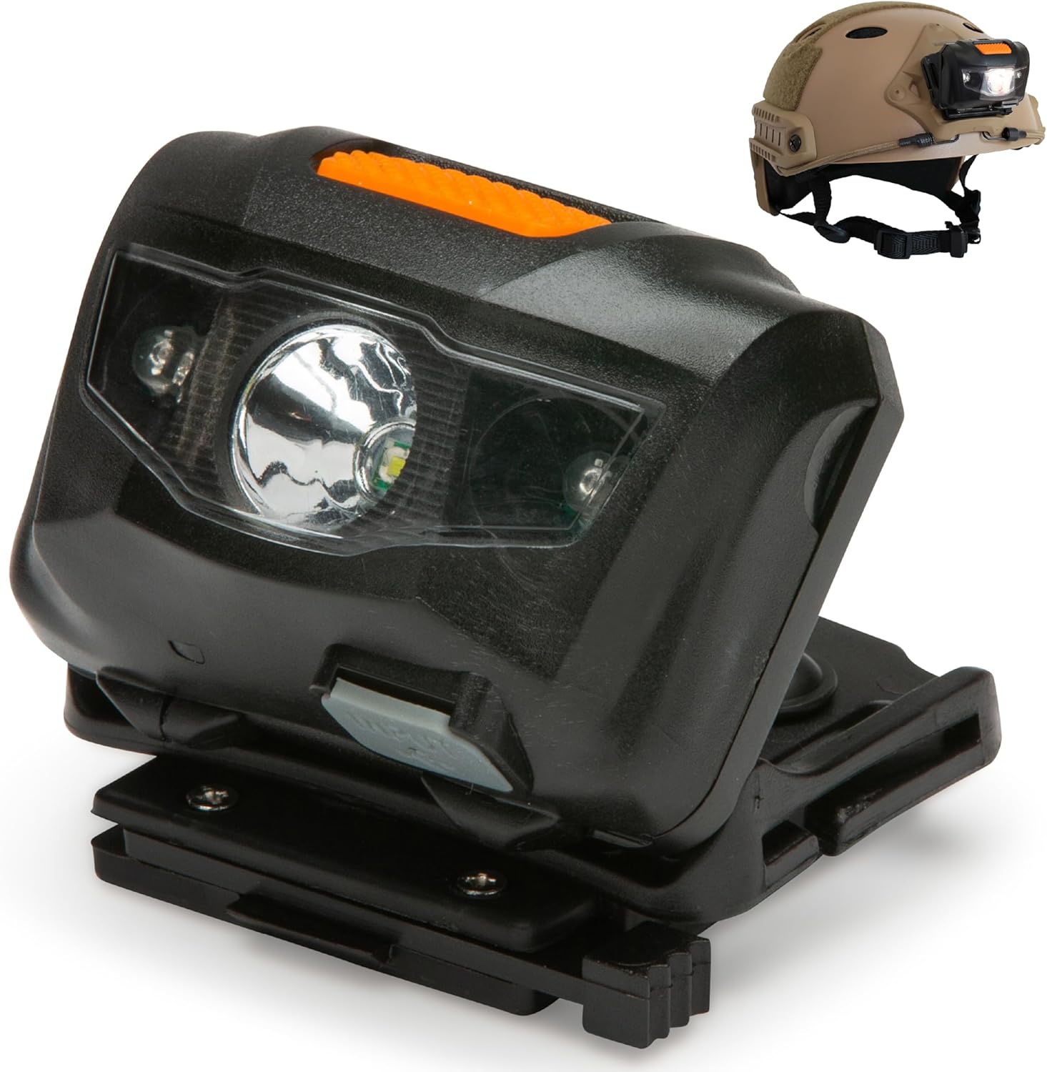 LED Tactical Helmet Light for Hands-Free Operation and Versatility