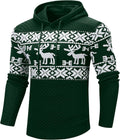 Zaitun Mens Hooded Sweatshirt: Slim Fit Pullover Hoodie