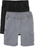 Baby Boys Pull On Cargo Shorts - Comfortable Cotton Ripstop