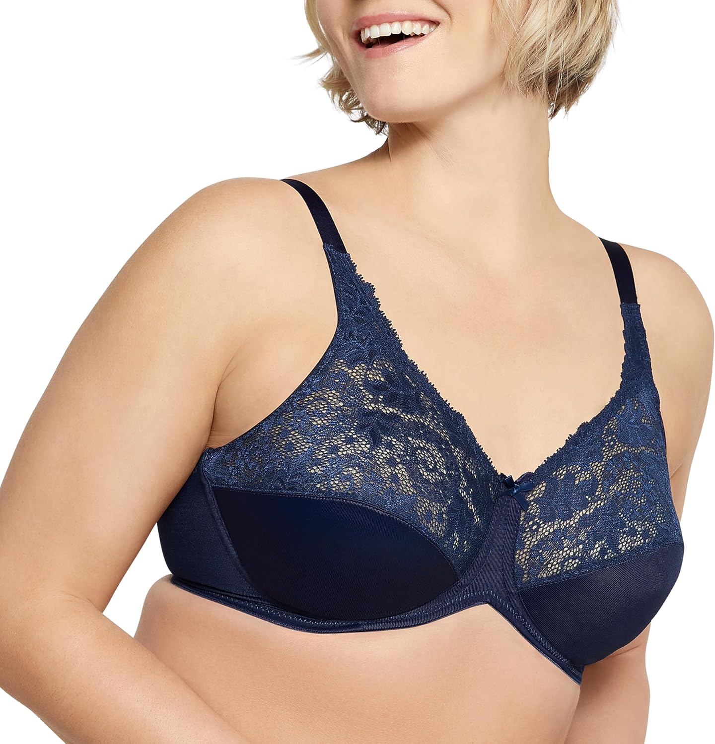Bali Womens Lilyette Minimizer Underwire Bra for Comfort