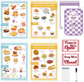 Diner Restaurant Play Set Menu and Receipt Toy Set - Reusable Role