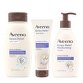 Aveeno Stress Relief Lotion, Body Wash & Scrub Bundle - Calming Care