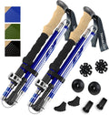 Trekology Trek-Z Collapsible Hiking & Trekking Poles - Lightweight