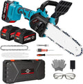 21V Cordless Mini Pruning Chainsaw - Compact 8in Handheld Power