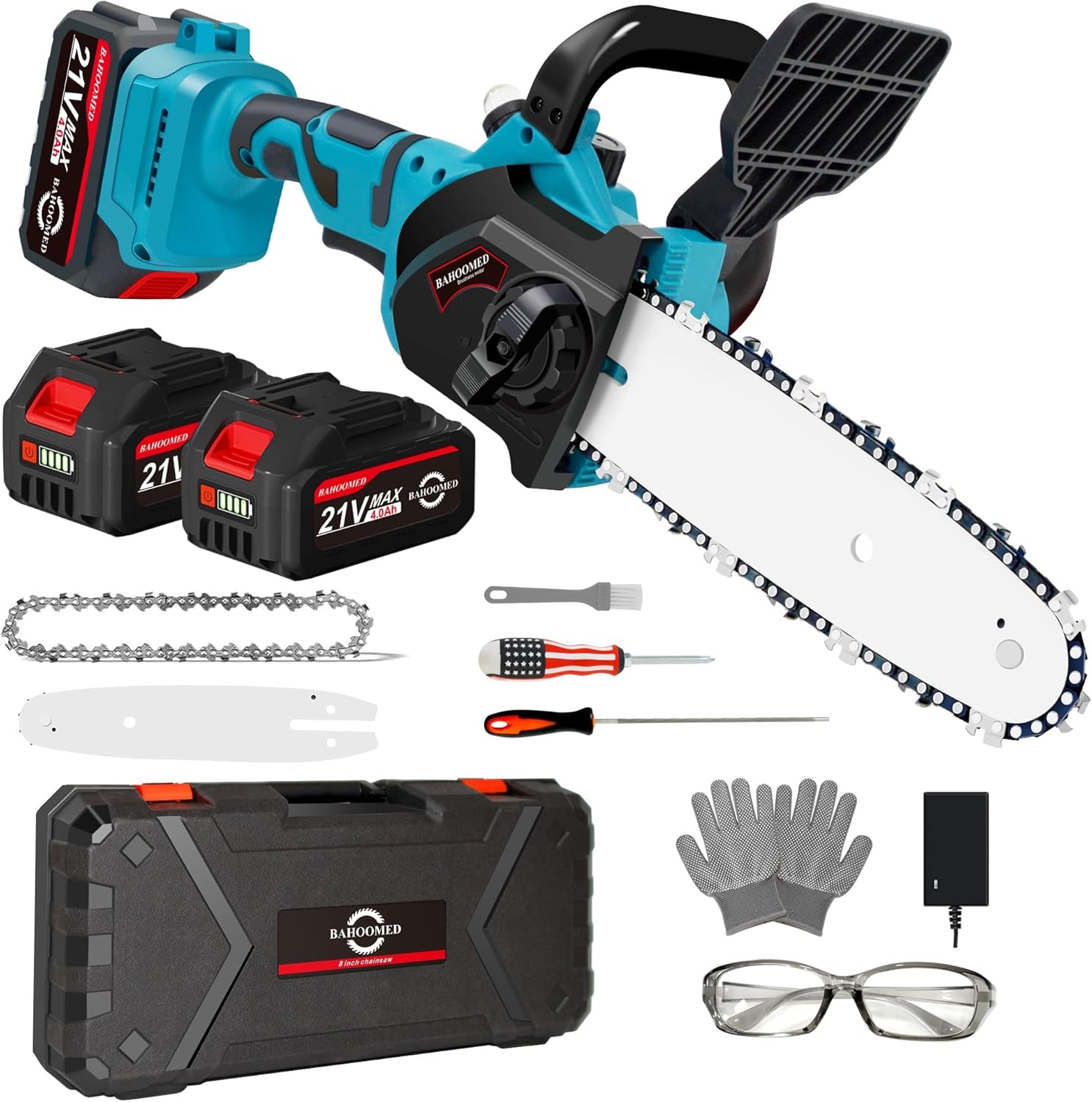 21V Cordless Mini Pruning Chainsaw for Effortless Cutting