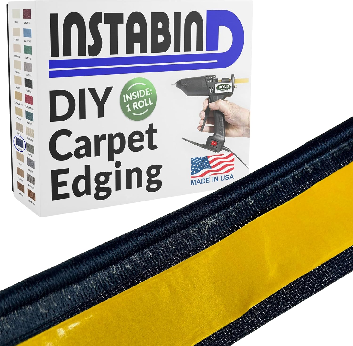 Instabind Carpet Binding Tape for DIY Area Rugs and Edges